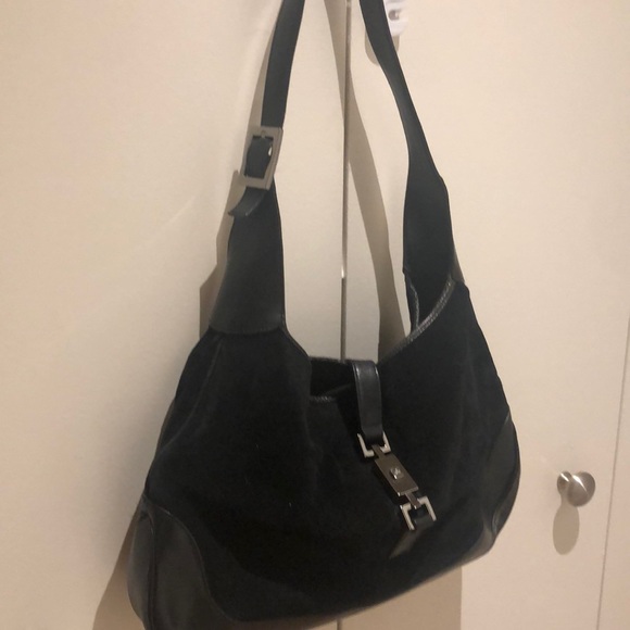 Authentic Gucci vintage Jackie Hobo leather suede - Picture 2 of 6